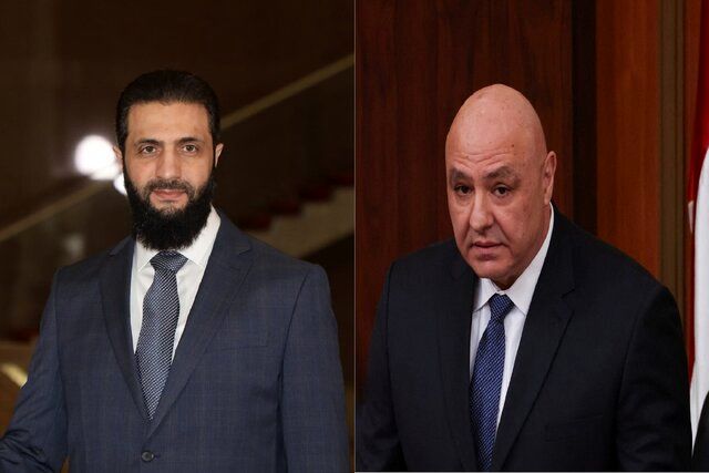 تبریک رئیس‌جمهور لبنان به جولانی به عنوان رئیس موقت سوریه 