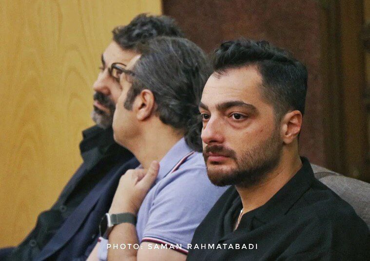 تصاویر هنرمندان در ختم هادی جمشیدی‌فر 