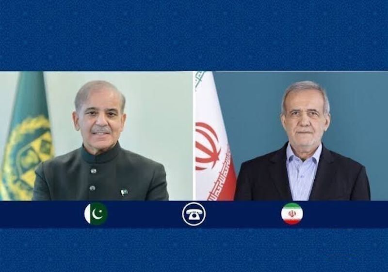 تماس تلفنی پزشکیان و نخست‌وزیر پاکستان